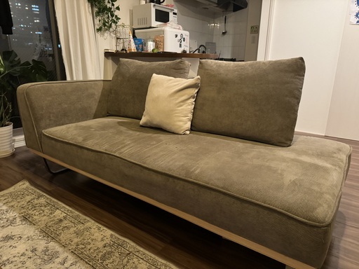 ヤ取終了11/3】≪zy457≫ミサワ/unico/ウニコ 3人掛け ファブリック