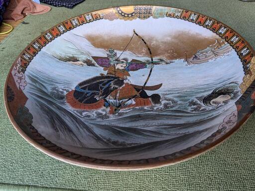 江戸時代 九谷焼 希少品】九谷焼 小皿 銘々皿 江戸時代 骨董品 金彩