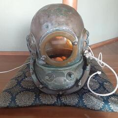 潜水ヘルメットレトロ 真鍮 骨董品 アンティーク