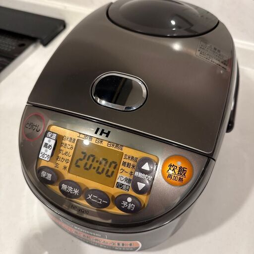 タイガー 圧力IH炊飯器 炊きたて JPH-A100 2020年製 本土鍋