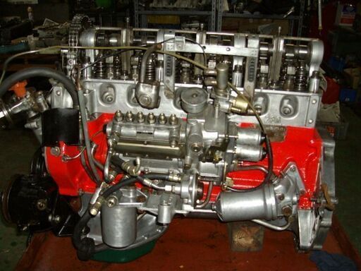OLD-M.benz-SLエンジン専門工場-113SLエンジン及びエンジン部品販売