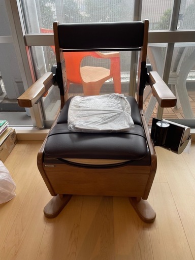 Panasonic家具調ポータブルトイレ 新品・未使用〉ポータブルトイレ