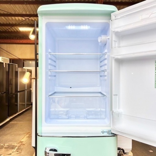 アイリスオーヤマ レトロ冷蔵庫 PRR-142D-LG ライトグリーン Amazon.co.jp: アイリスプラザ 冷蔵庫 130L 一人暮らし おしゃれ