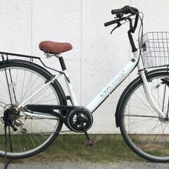 STAR DAY アルミフレーム 2X7 14段変速 クロスバイク700C