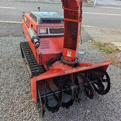 値下げ再投稿整備済みフジイ除雪機13馬力