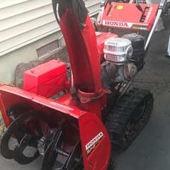ジャンク 4年放置 ホンダ除雪機 HS80JS クローラー極上 部品取り
