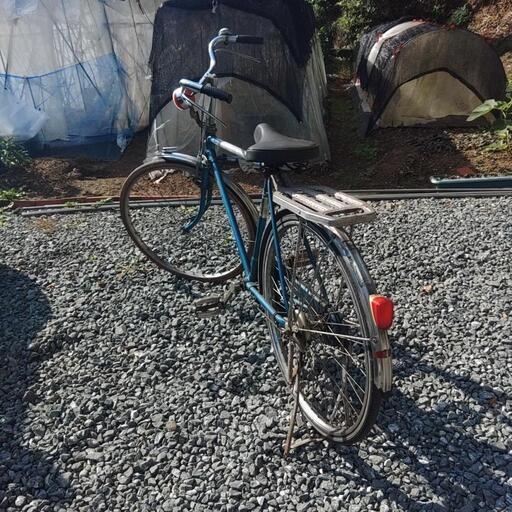BRIDGESTONE　昭和レトロ　自転車　24インチ　希少　乗れます レトロ自転車 乗れます。 BRIDGESTONE 昭和レトロ 自転車 24インチ