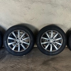 スバル レヴォーグ18インチ純正ホイール&ダンロップスタッドレスタイヤ  