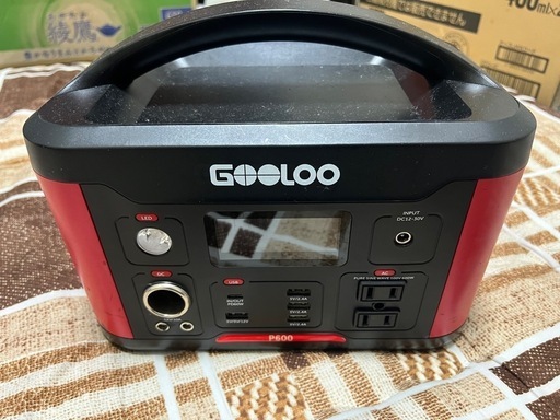 GOOLOO ポータブル電源 600w