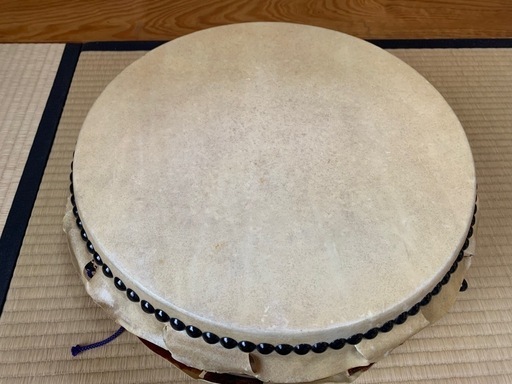 和太鼓 直径約40cm バチ・バッグ付き 平太鼓 1尺3寸 和太鼓