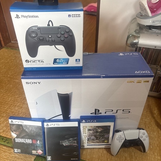 SONY - PS5 デジタルエディション＋ゲーミングモニターセット！ WEB限定】PS5+27inchゲーミングモニターセット｜パソコン