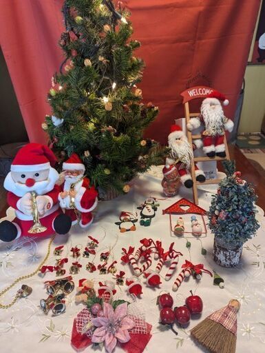 クリスマスツリー、オーナメント色々
