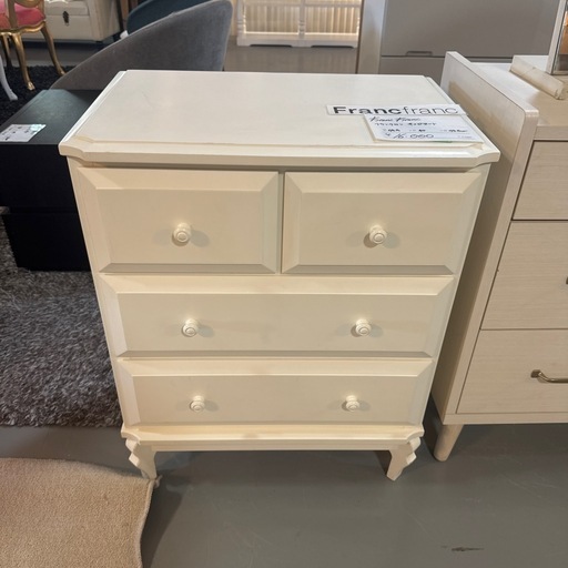 Francfranc♡ファム♡チェストハイ Francfranc（フランフラン） FEMME ファム 3段ハイチェスト ドロワー