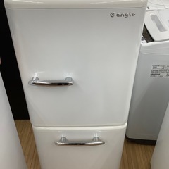 F002　エディオン　レトロデザイン　冷蔵庫　2020年製　149L 定価59 800円 e angle(エディオン) 2020年製 149Lノンフロン冷凍