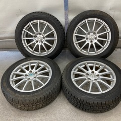 決まりました。スタッドレストーヨー195/65R15 22年製バリ山PCD100  