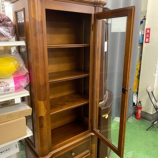 イタリア製　アンティーク　シェルフ　本棚　ヨーロピアン　英国カントリー　飾り棚 イタリア製 アンティーク シェルフ 本棚 ヨーロピアン 英国カントリー