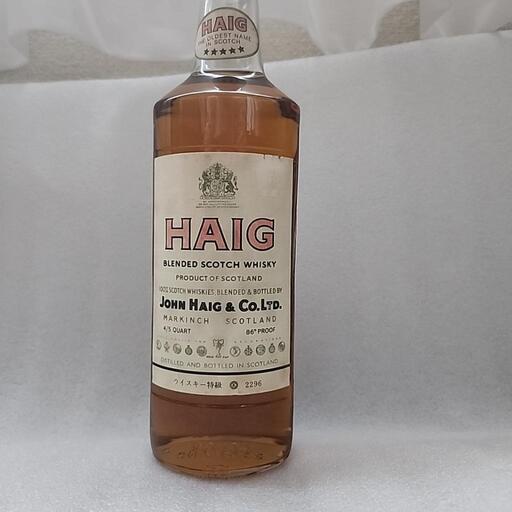 HAIGウイスキー ヘイグ 80s ファイブスター 43% 760ml Haig 80s five