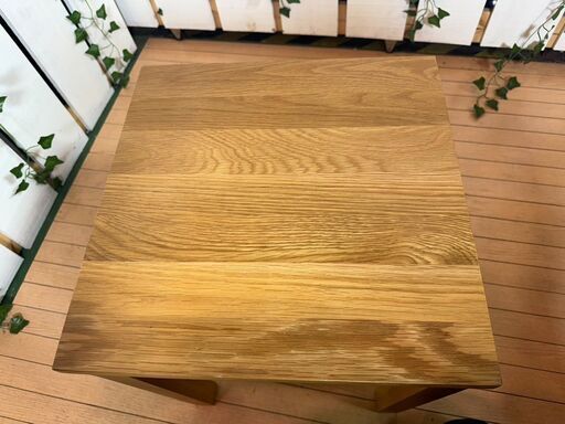 無印良品・木製テーブルベンチ・ウォールナット 無印良品 木製サイド