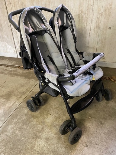 HANA【美品】グレコ　デュオスポーツ　双子ベビーカー グレコデュオスポーツ 双子ベビーカー （グレコ デュオスポーツ