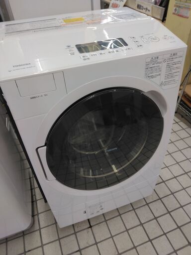 東芝 ドラム洗濯機 11.0k TW-117V9L 2020 N24-1696 高く買取るゾウ八幡西