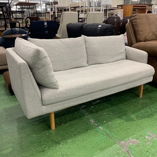 unico 2人掛けソファー unico 2人掛け ソファ グレー KIRP 美品 unico 2