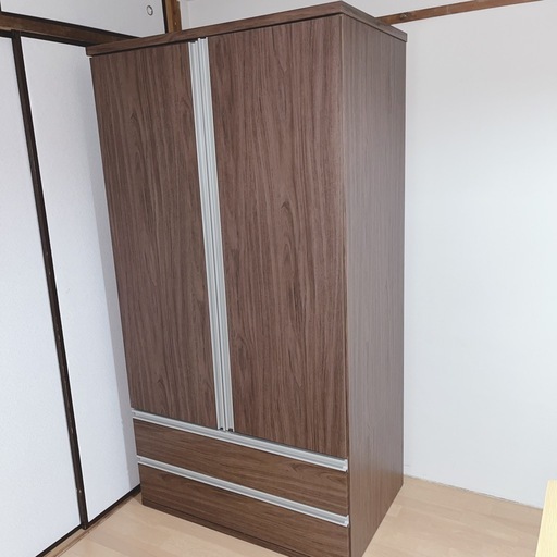 ニトリ(NITORI) クローゼット収納(トラウト 90-4 WW) タンス たんす ニトリ(NITORI) クローゼット収納(トラウト 90-4 WW) タンス たんす