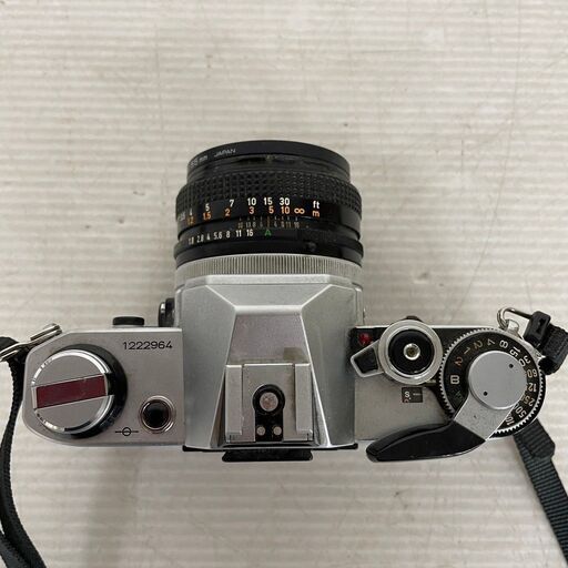 Canon】 キャノン フィルム1眼レフカメラ AE-1 CANON LENS FD50mm