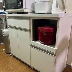 島忠 食器棚、キッチン収納(収納家具)の中古が安い！激安で譲ります  