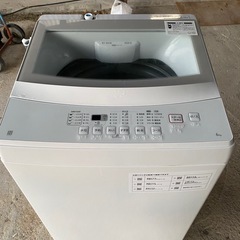 極美品　ニトリ　NTR60 全自動洗濯機