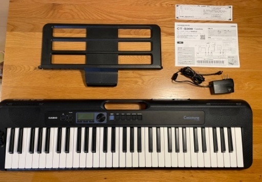 CASIO CT-S300 ブラック 61鍵盤 デジタルキーボード Casio Casiotone CT-S300 61-key Portable Arranger Keyboard - Bill's