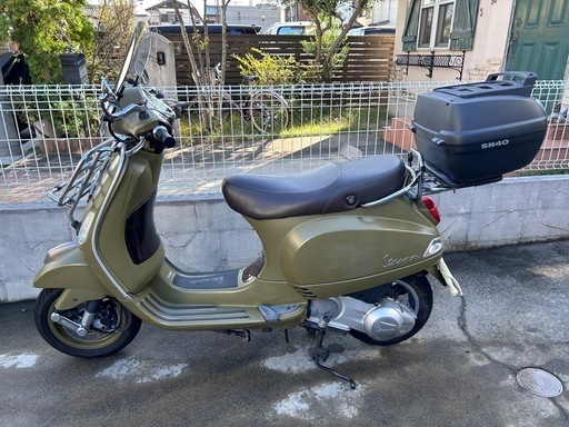ベスパ lx125ie オリーブドライブ　オールペン