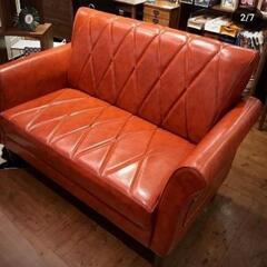 ビーカンパニー ソファー レンガ色