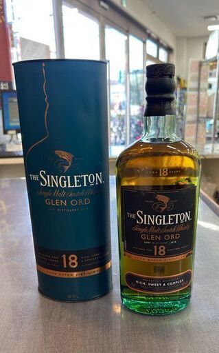 J5373 未開栓 THE SINGLETON ザ・シングルトン グレンオード 18年 700ml 40% ウイスキー 【リユースのサカイ柏店】