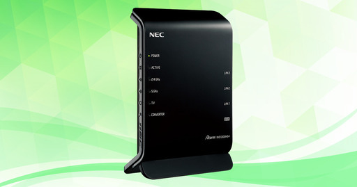 NEC　無線LANルーター　Aterm　PA-WG1200HS4