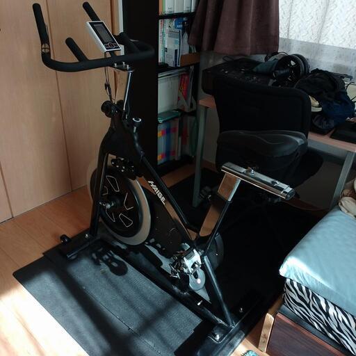 美品ハイガースピンバイクエアロバイクHG-ZA-5000F (まろん) 竹ノ塚の  