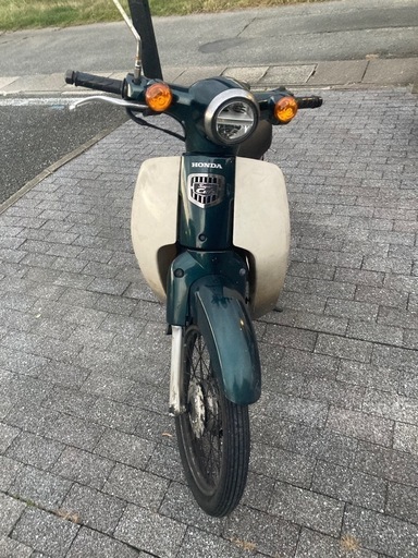 可愛いバイク！ホンダ ズーク50 原付バイク 足元マット付き 女性でも