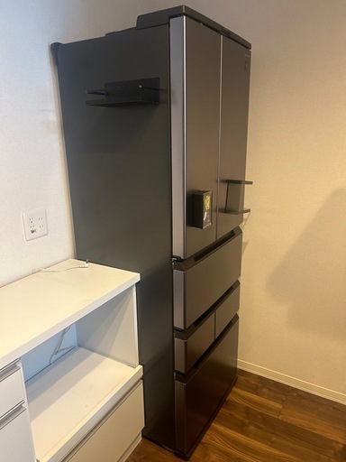 シャープ SJ-MF46J-H冷蔵庫 2022年製 SHARP SJ-MF46J-H 両開き 457L SJ