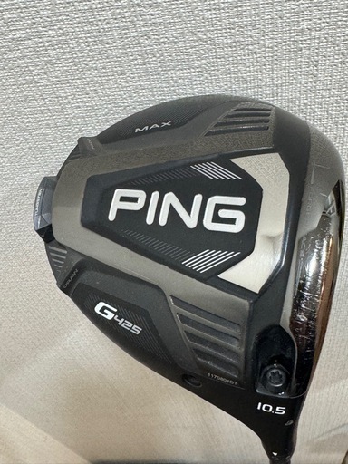 ピン PING G425MAX ドライバー 10.5 S ヘッドカバーとレンチ付 G425max
