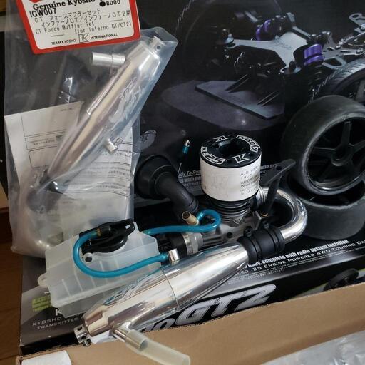 京商コルベットエンジンラジコン 全長55cm京商コルベット C6 1/8