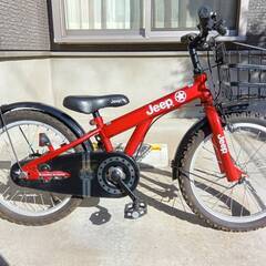 【中古•美品】Jeep 子供用自転車 & veloペダルなし二輪車 中古•美品】Jeep 子供用自転車 & veloペダルなし二輪車