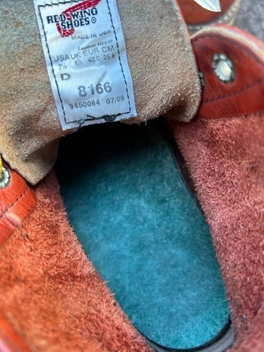 レッドウイング ブーツ 25.5 メ*5様 ☆訳あり☆REDWING BECKMAN ワーク