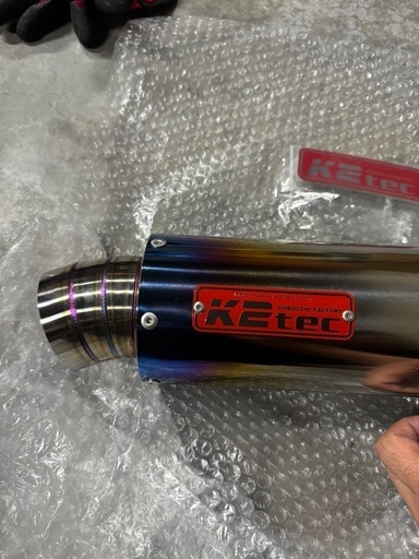 k2tec汎用GPサイレンサー！極上