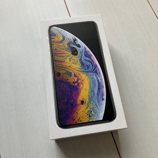Apple iPhone Xs シルバー 64GB 本体・箱・イヤホン・他付属品