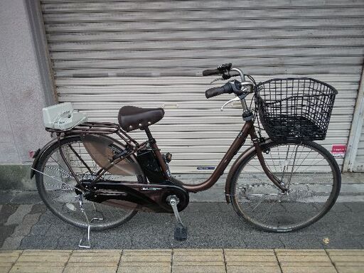 バッテリー強☆ブリヂストンの電動自転車 アシスタベーシックミニ 中古