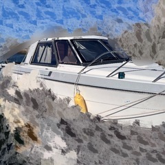 交渉中♪☆中古ボート譲ります！エンジン不具合だけど全体的にキレイ☆