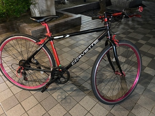 MIYAKO BIKE 自転車 クロスバイク 24インチ ピンク 可愛い 貝塚市 二色浜