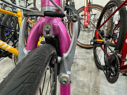 MIYAKO BIKE 自転車 クロスバイク 24インチ ピンク 可愛い 貝塚市 二色浜