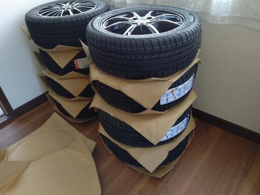 タイヤセット SSR TOYO スタッドレス 14インチ 185/65R14 2本 中古品