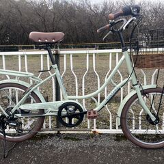 【整備済み】おしゃれ小径ママチャリ　MONTANAカフェ　20インチ 整備済み】おしゃれ小径ママチャリ MONTANAカフェ 20インチ