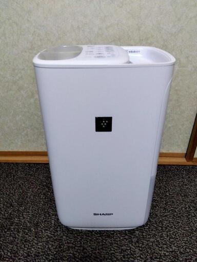 SHARP加熱気化式加湿器HV-R55 シャープ 気化式加湿器 HV-R55-W 【